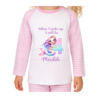 Personalised Mermaid Pyjamas