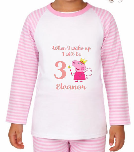 Personalised Peppa Pig Pyjamas