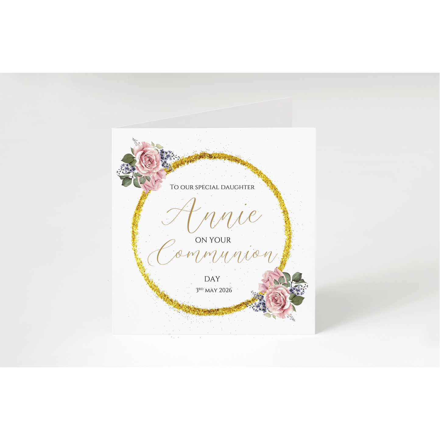 Personalised Communion Card