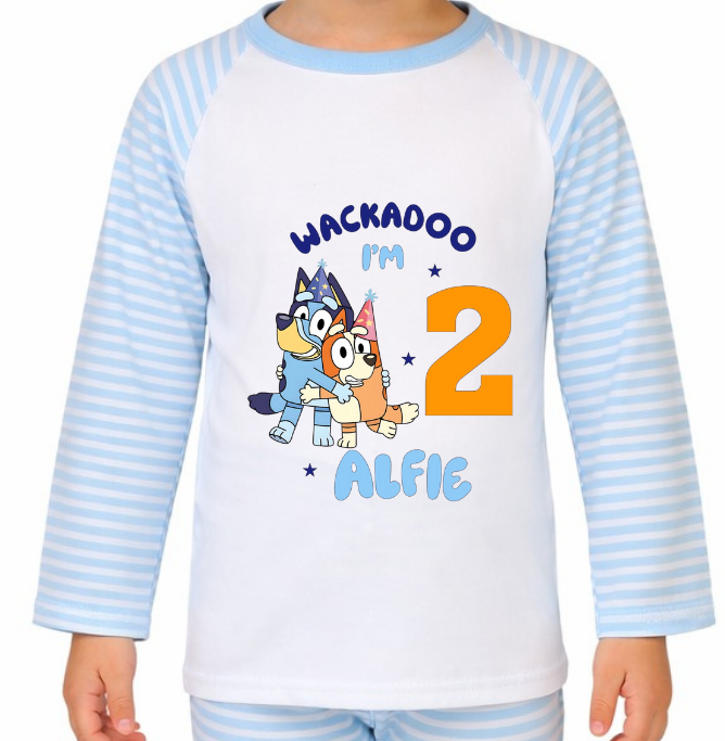 Personalised Bluey Pyjamas