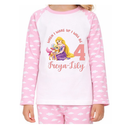 Personalised Rapunzel Pyjamas