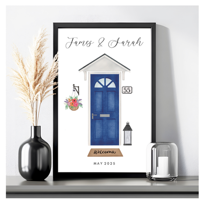 Personalised New Home Print