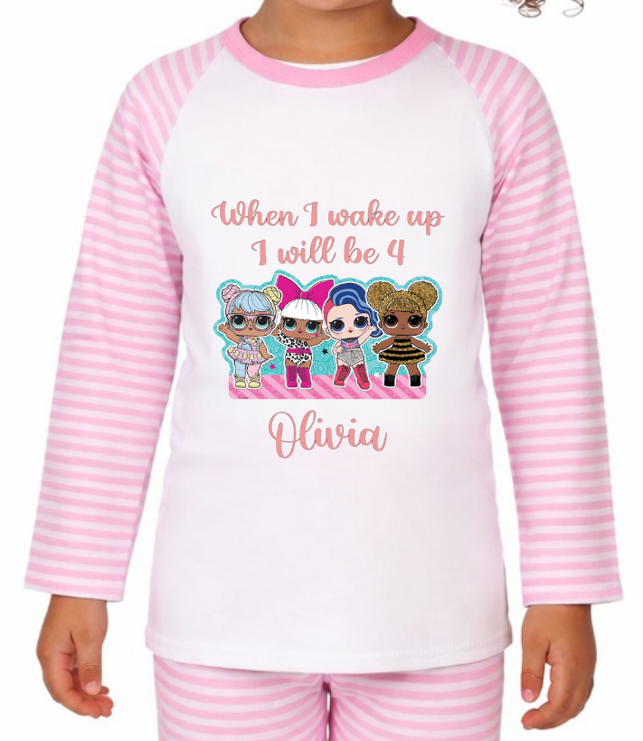 Personalised LOL Dolls Pyjamas
