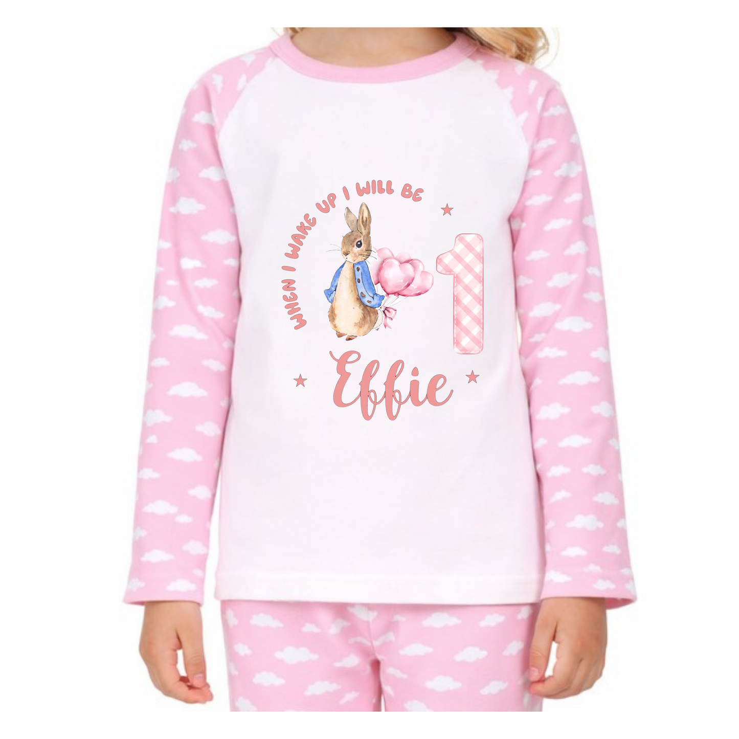 Personalised Flopsy Rabbit Pyjamas