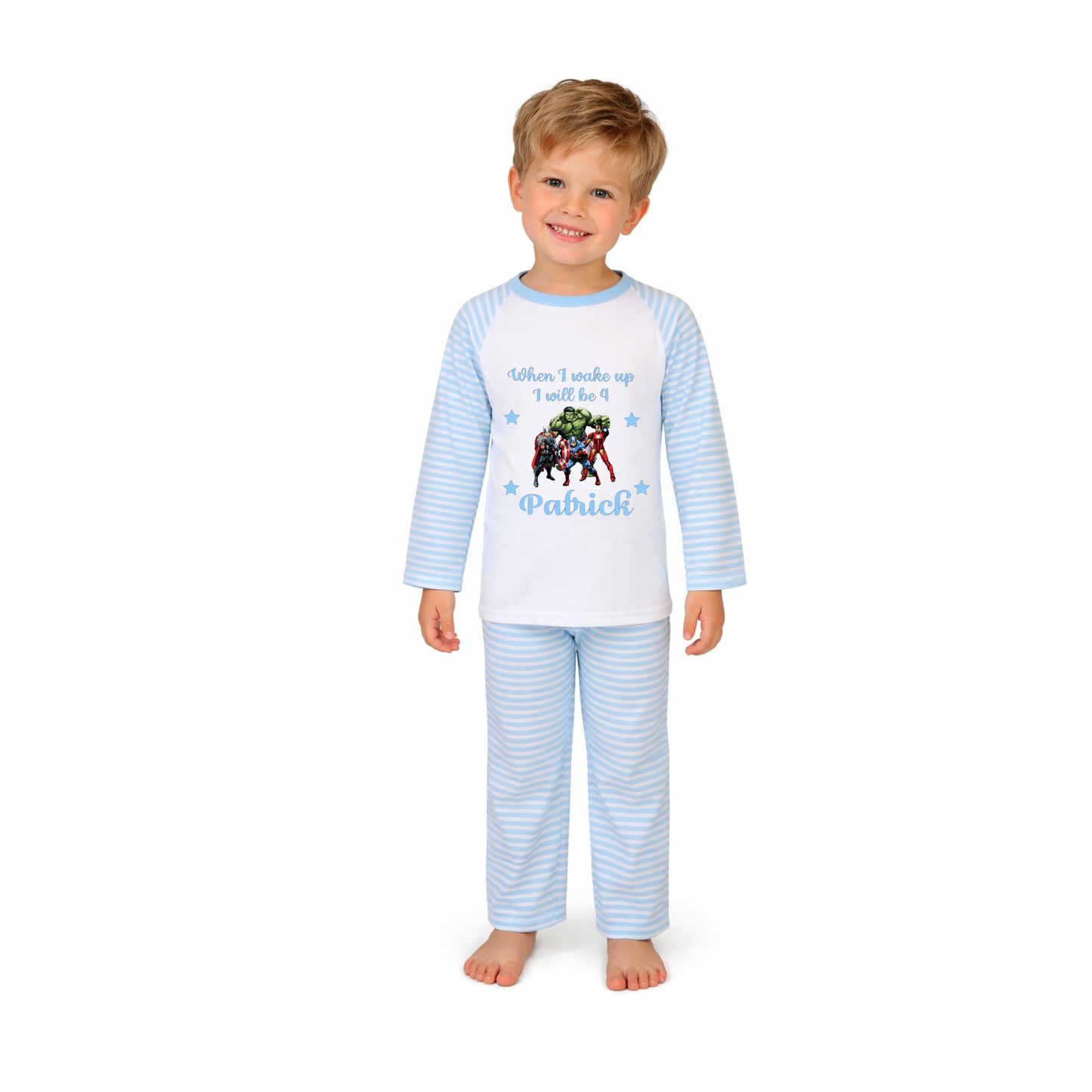 Personalised Avengers Pyjamas