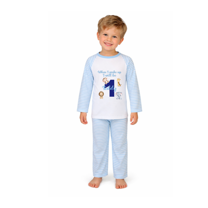 Personalised Safari Animals Pyjamas