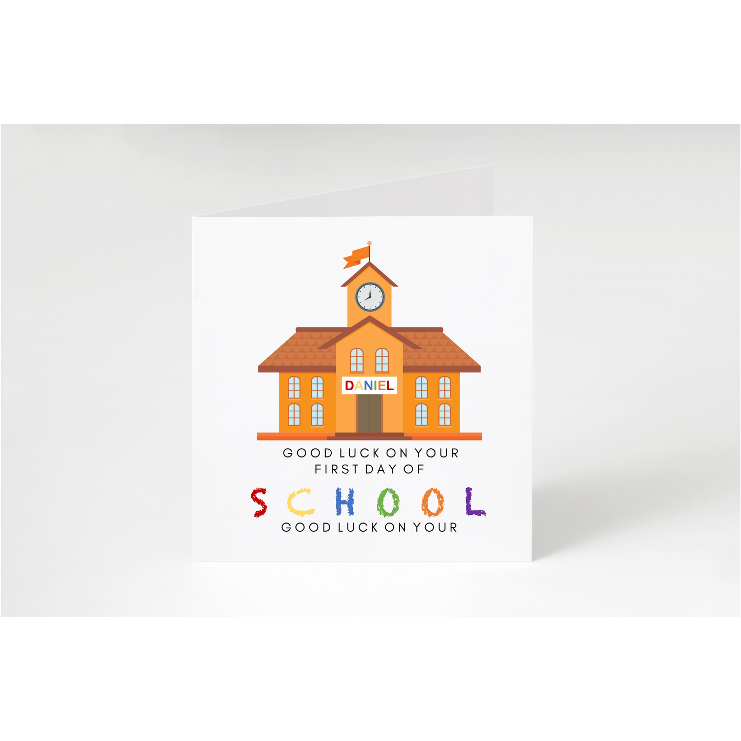 Personalised First Day of School/Montessori