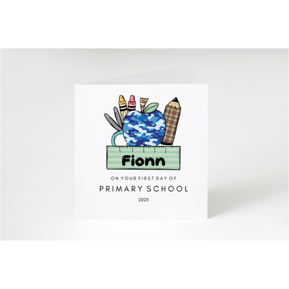 Personalised First Day of School/Montessori