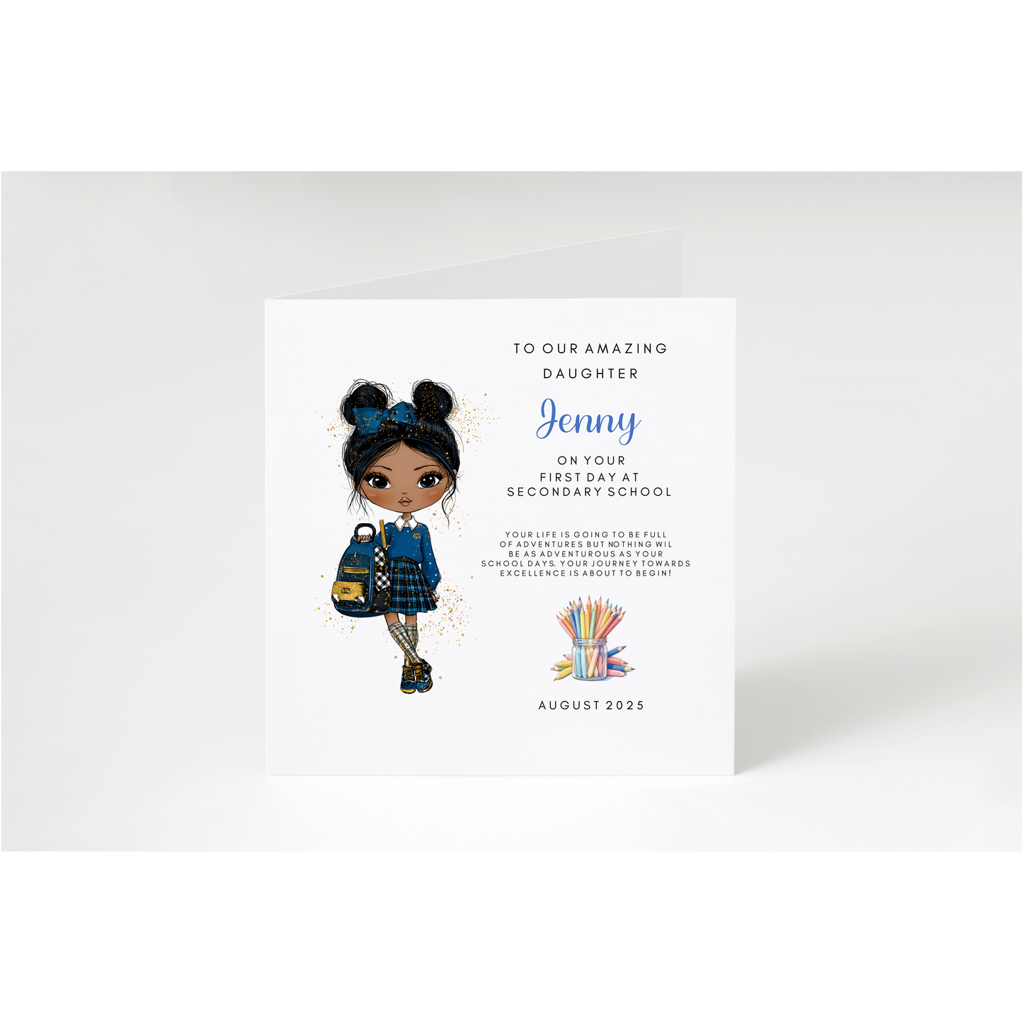 Personalised First Day of School/Montessori