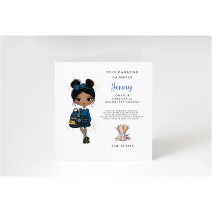 Personalised First Day of School/Montessori