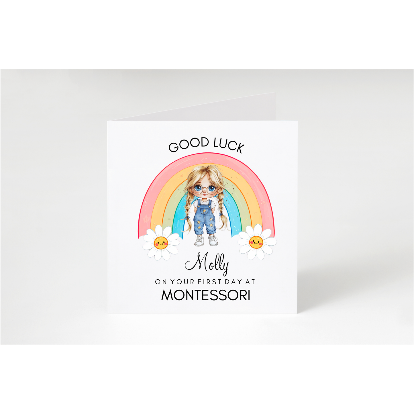 Personalised First Day of School/Montessori