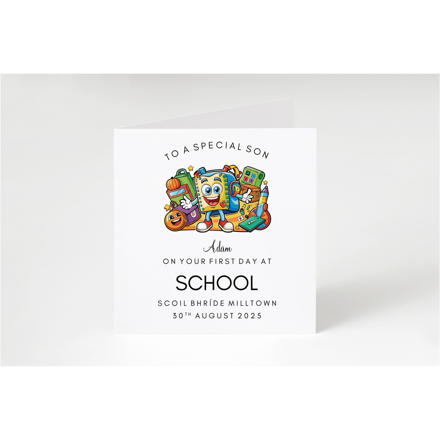 Personalised First Day of School/Montessori
