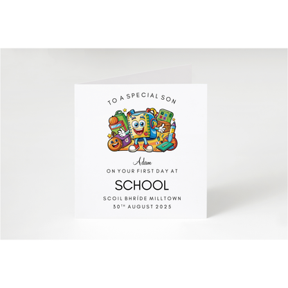 Personalised First Day of School/Montessori