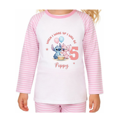Personalised Lilo & Stitch Pyjamas