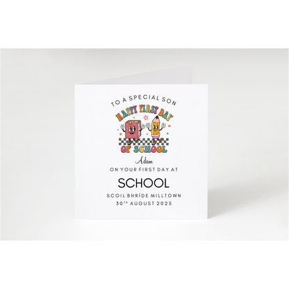Personalised First Day of School/Montessori