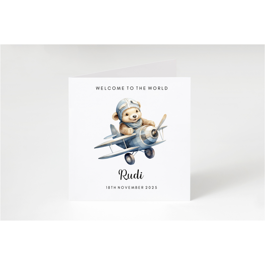 Personalised New Baby Cards