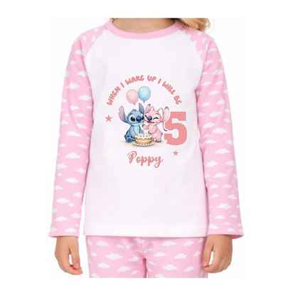 Personalised Lilo & Stitch Pyjamas