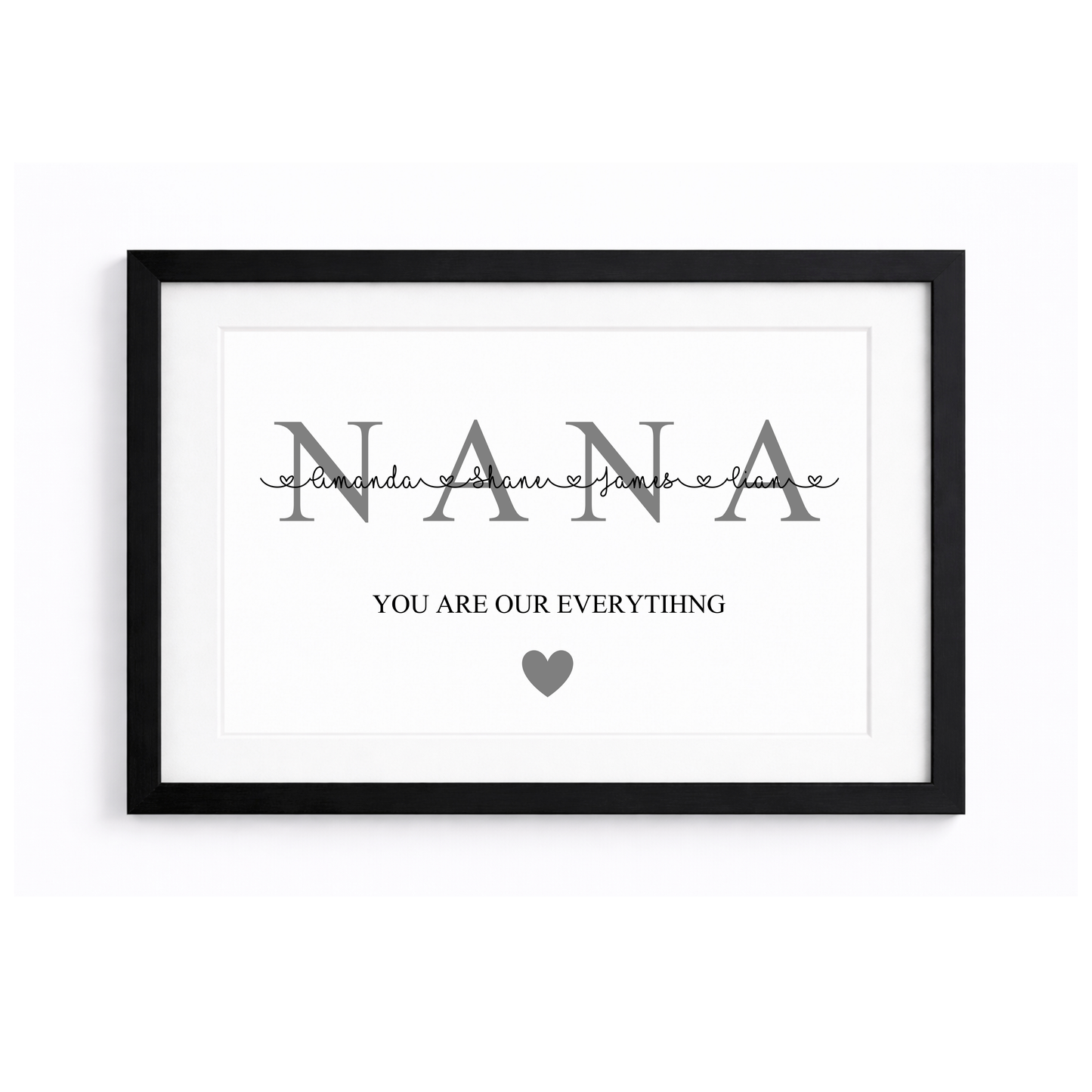 Personalised Mother's Day Prints