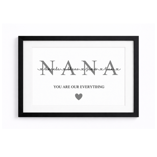 Personalised Mother's Day Prints