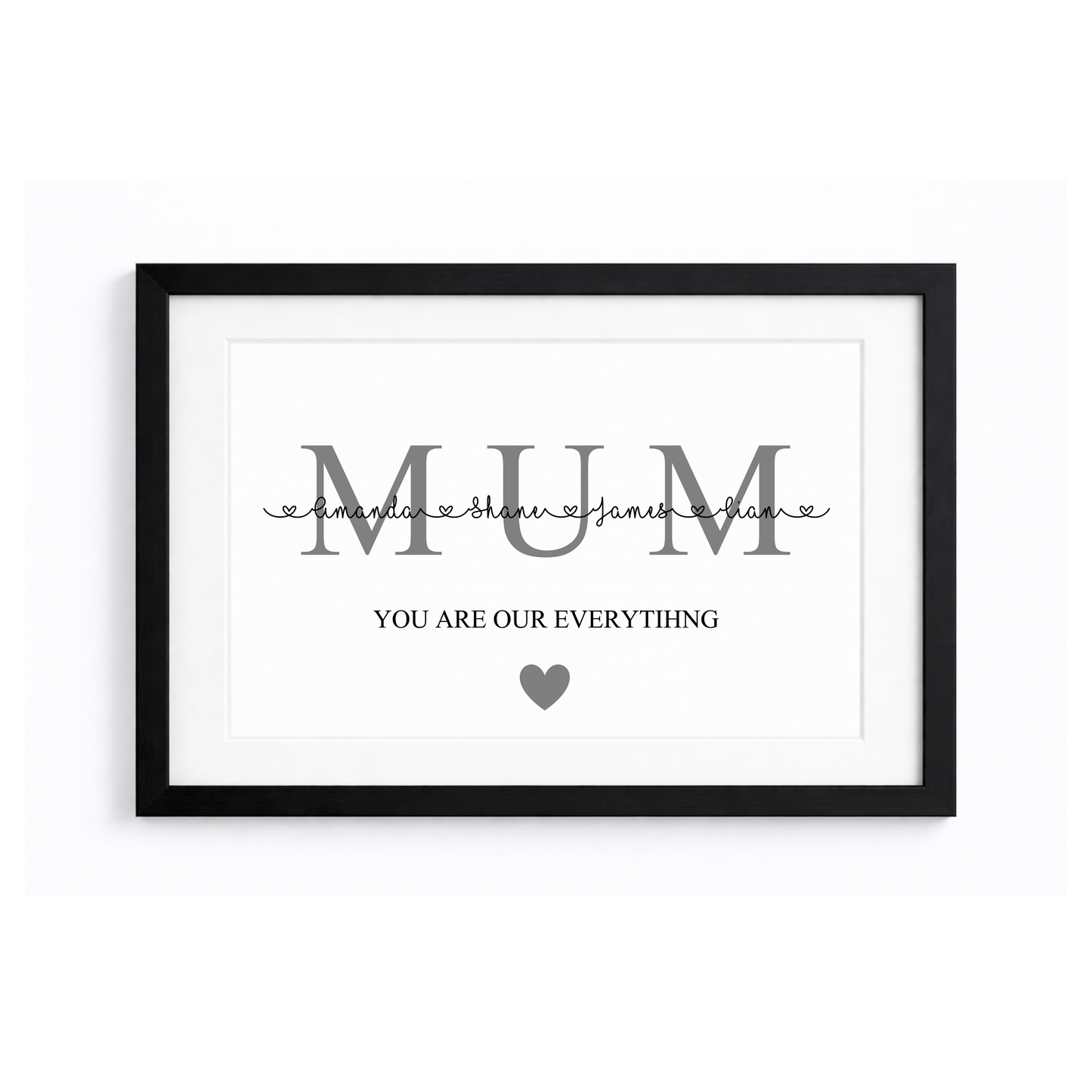 Personalised Mother's Day Prints