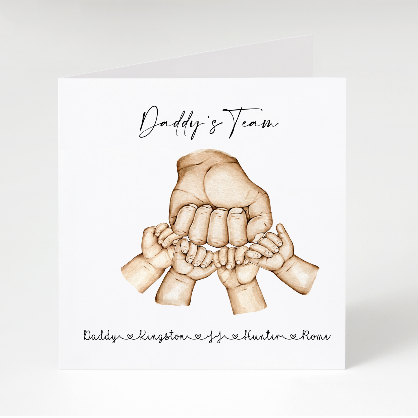 Personalised Father's Day Card