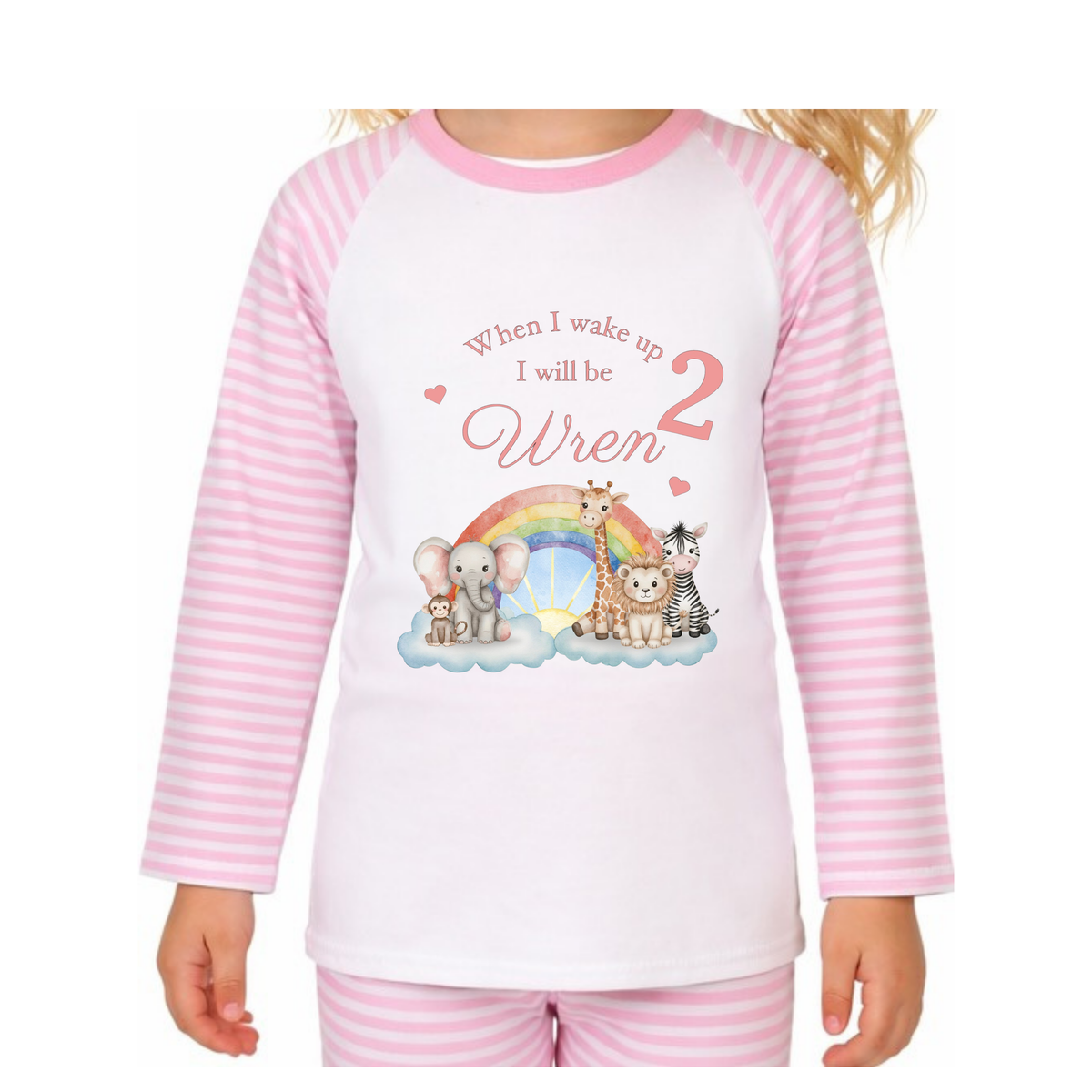 Personalised Safari Pyjamas