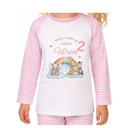 Personalised Safari Pyjamas