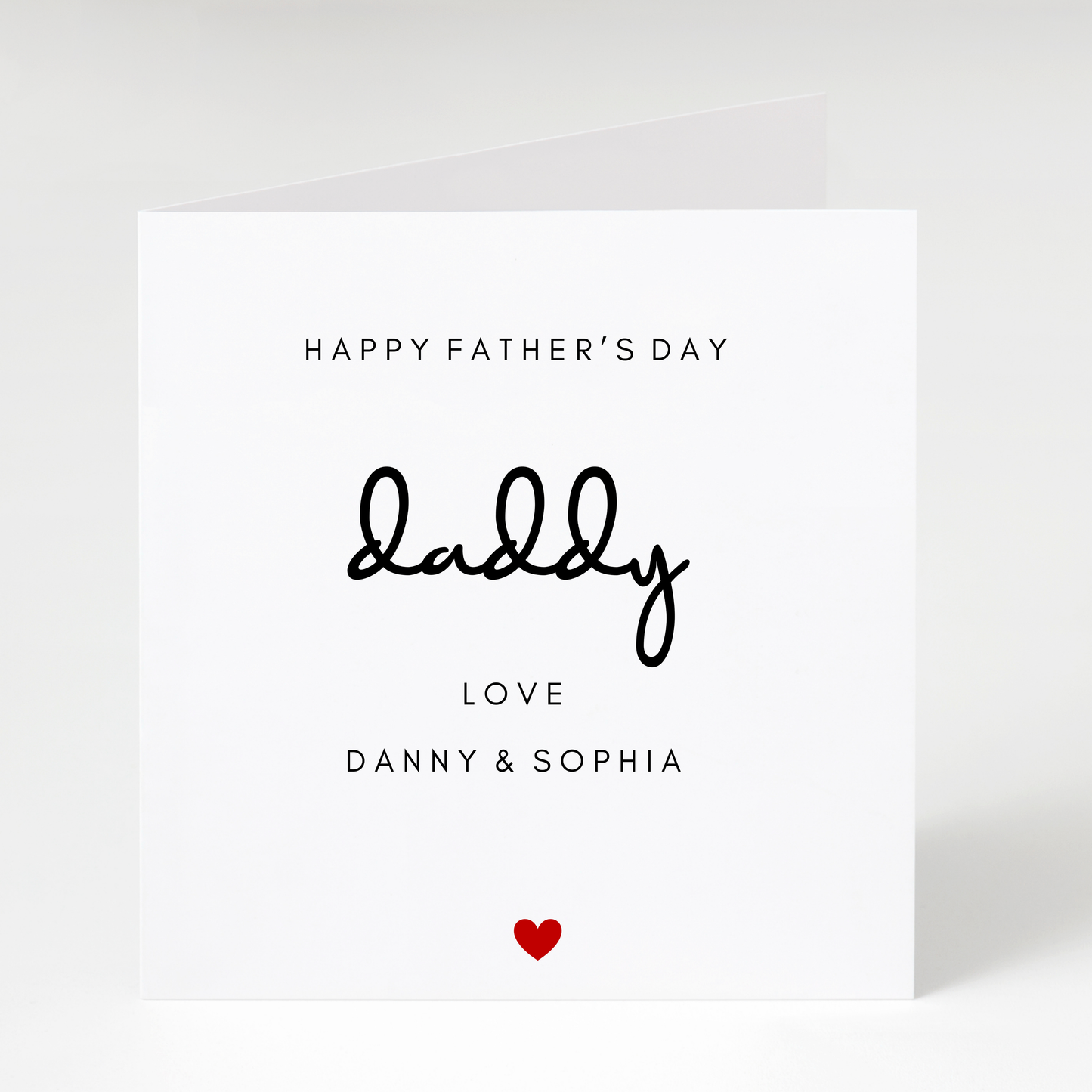 Personalised Father's Day Card