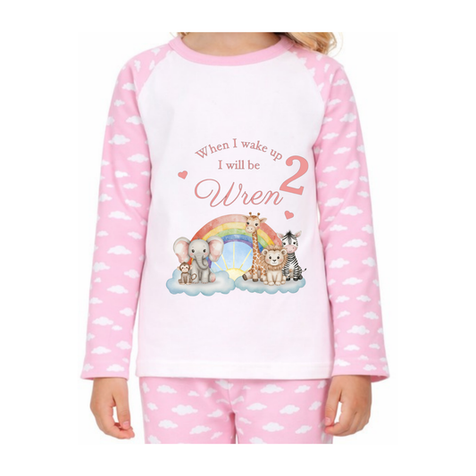 Personalised Safari Pyjamas
