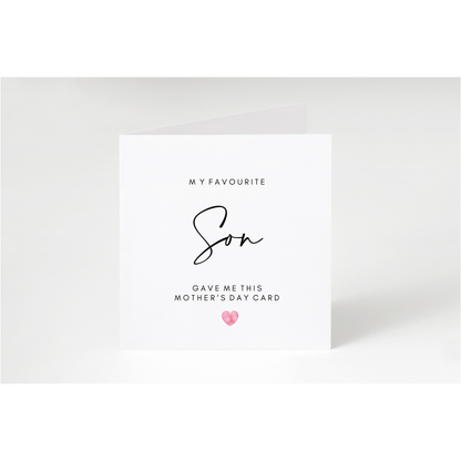 Personalised Mother's Day Cards