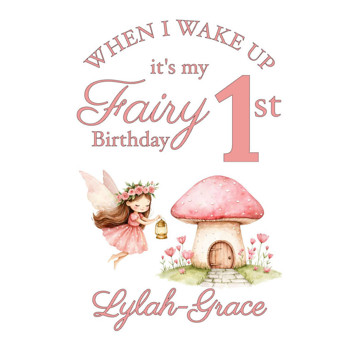 Personalised Fairy Pyjamas