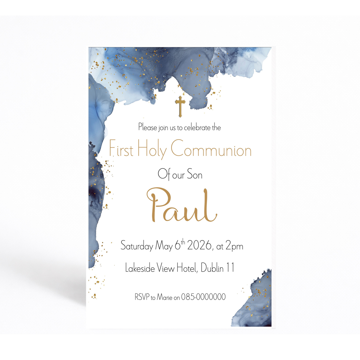 Personalised First Holy Communion and Confirmation Invitations
