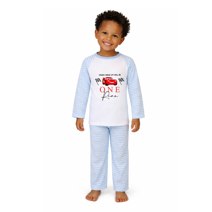 Personalised Lightening Mc Queen Pyjamas