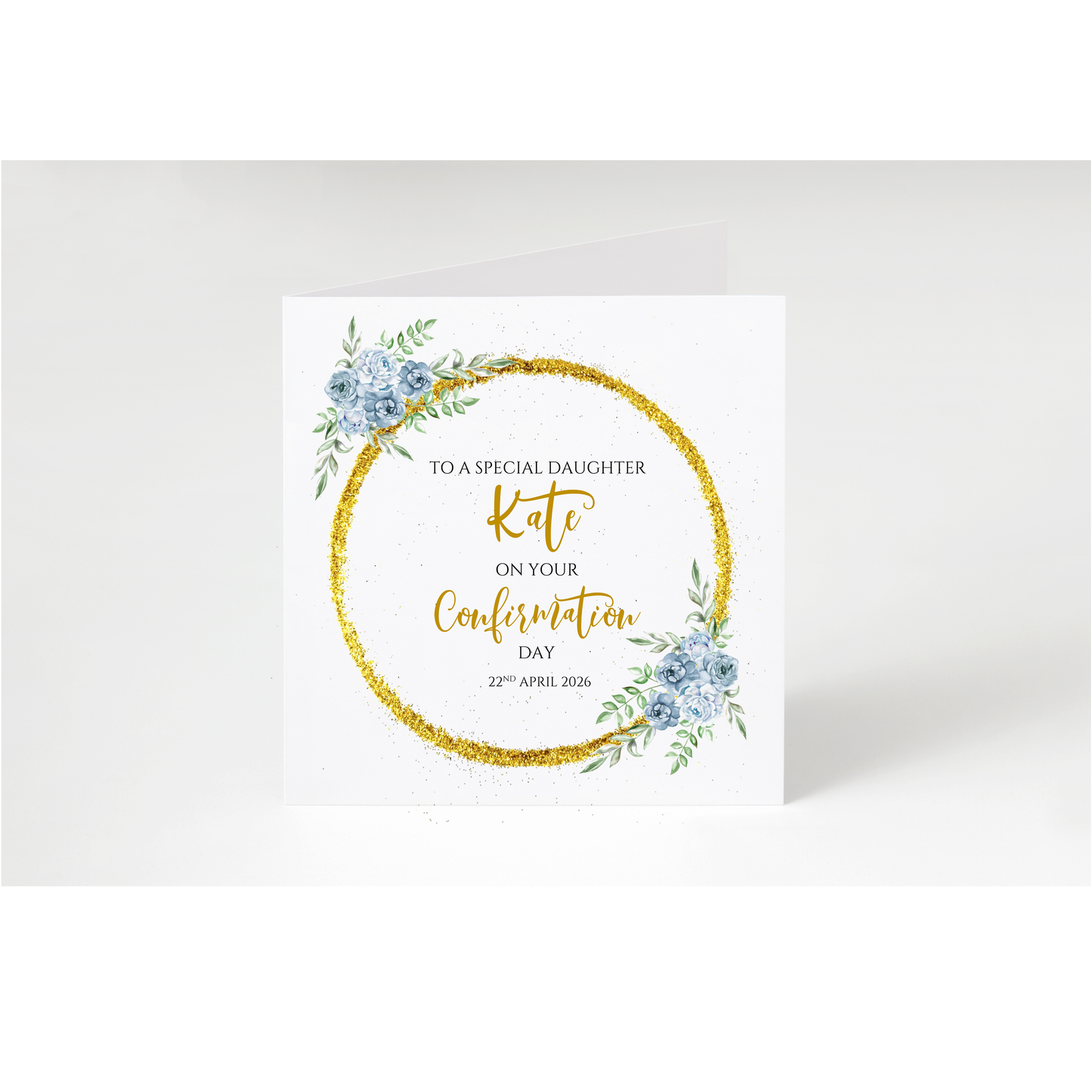 Personalised Confirmation Cards
