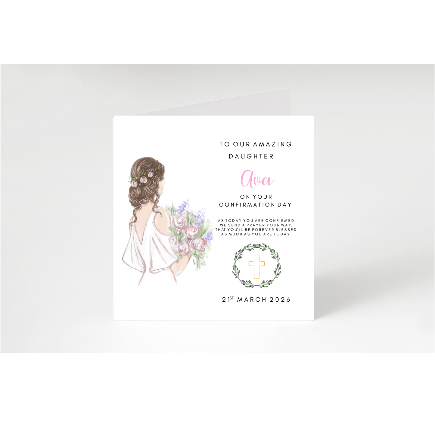 Personalised Confirmation Cards