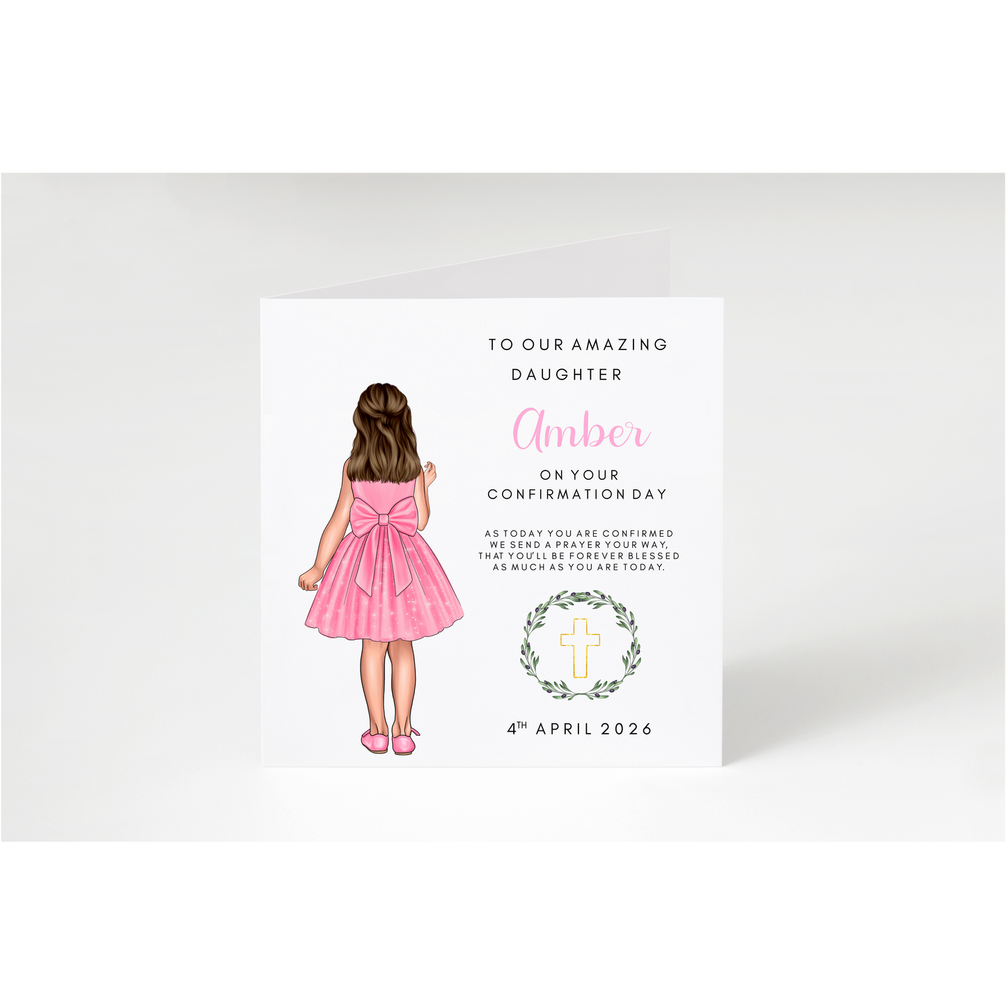Personalised Confirmation Cards