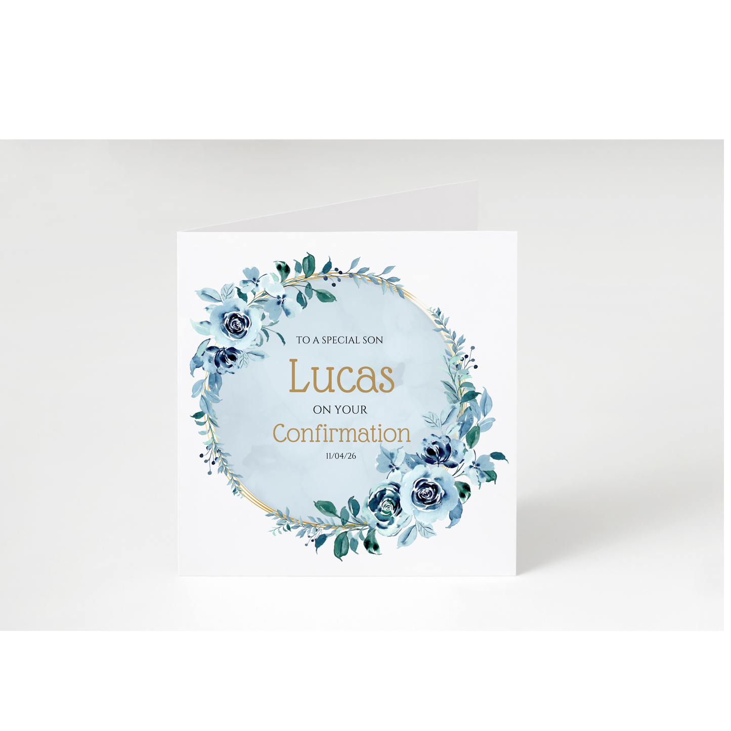 Personalised Confirmation Cards