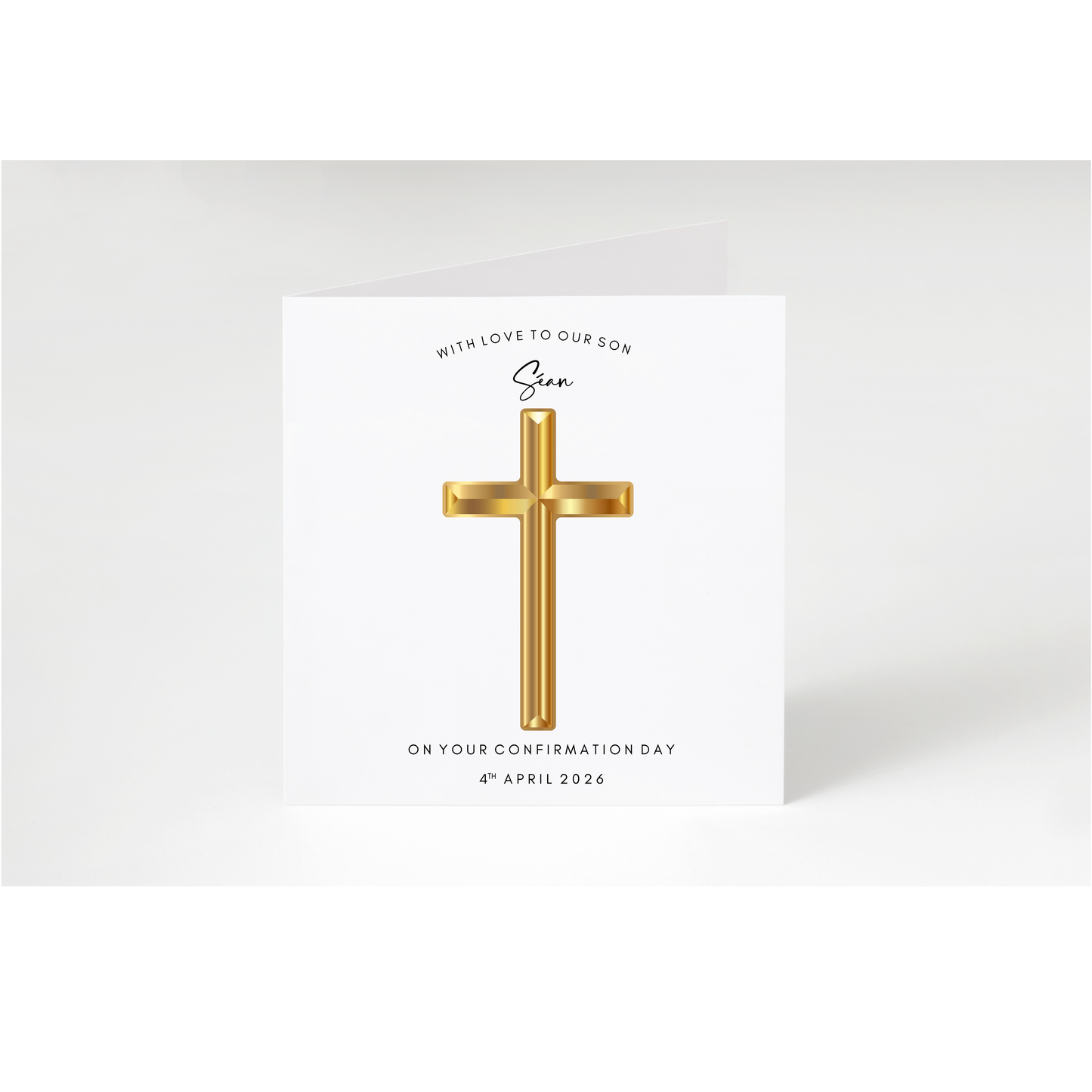 Personalised Confirmation Cards