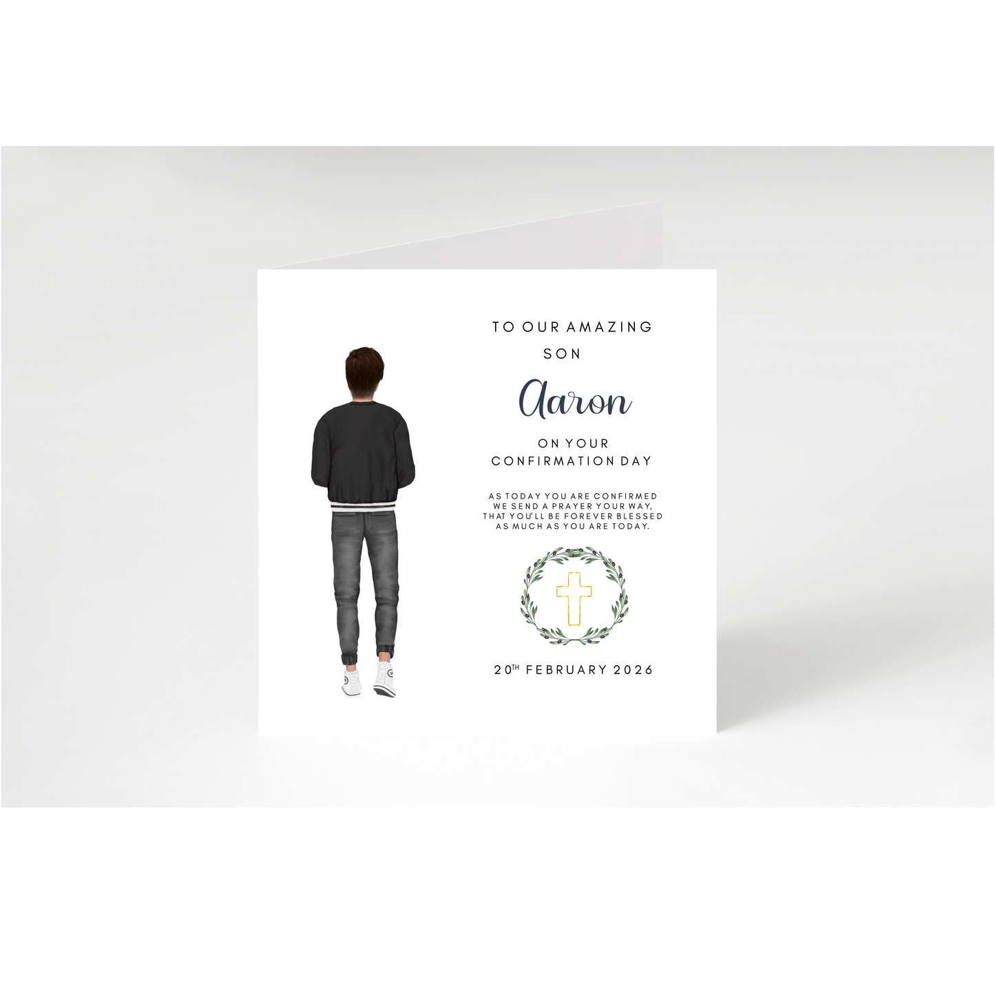 Personalised Confirmation Cards