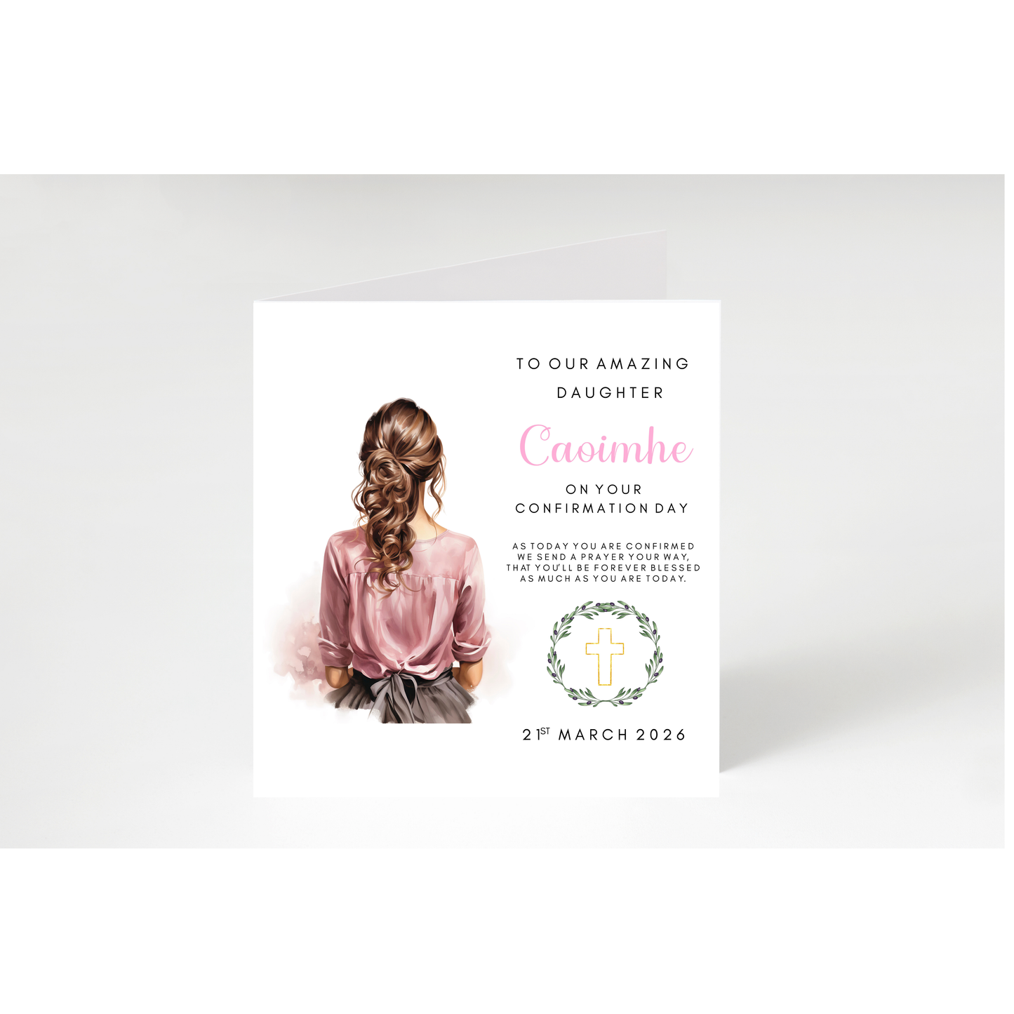 Personalised Confirmation Cards