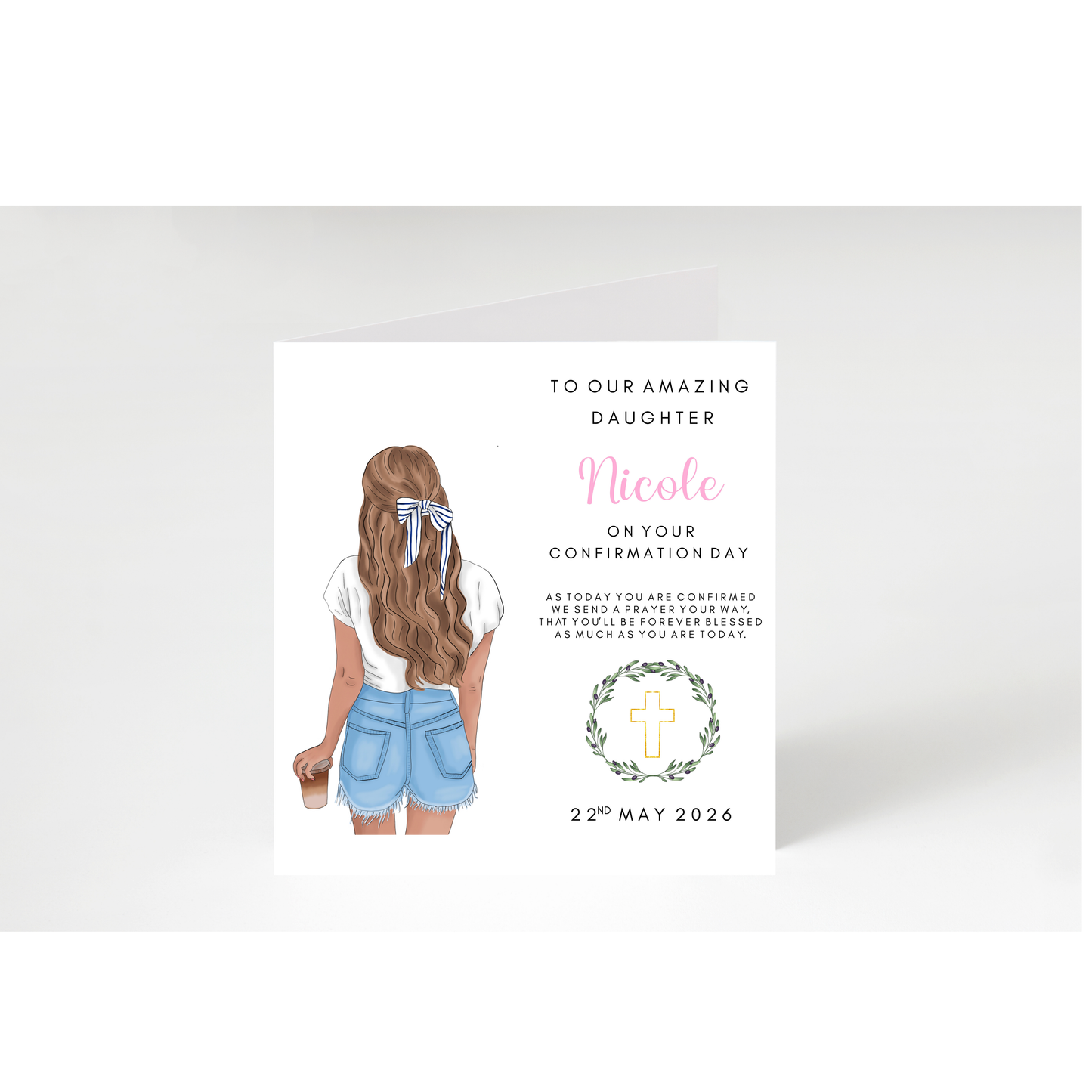 Personalised Confirmation Cards