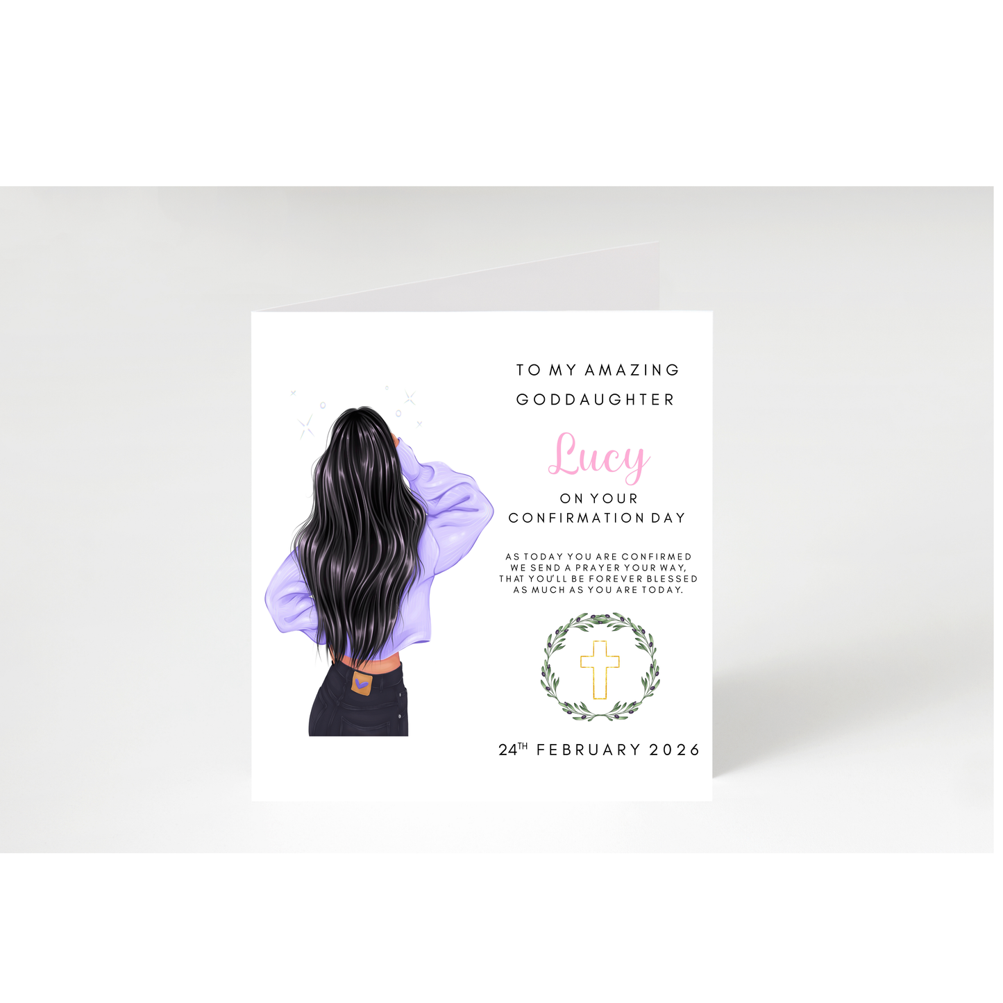 Personalised Confirmation Cards