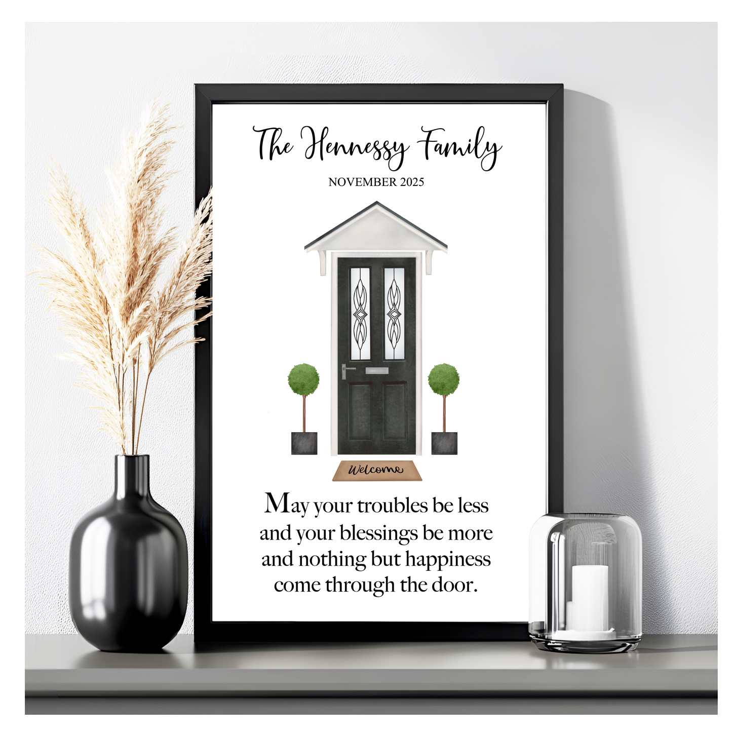 Personalised New Home Print