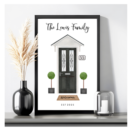 Personalised New Home Print