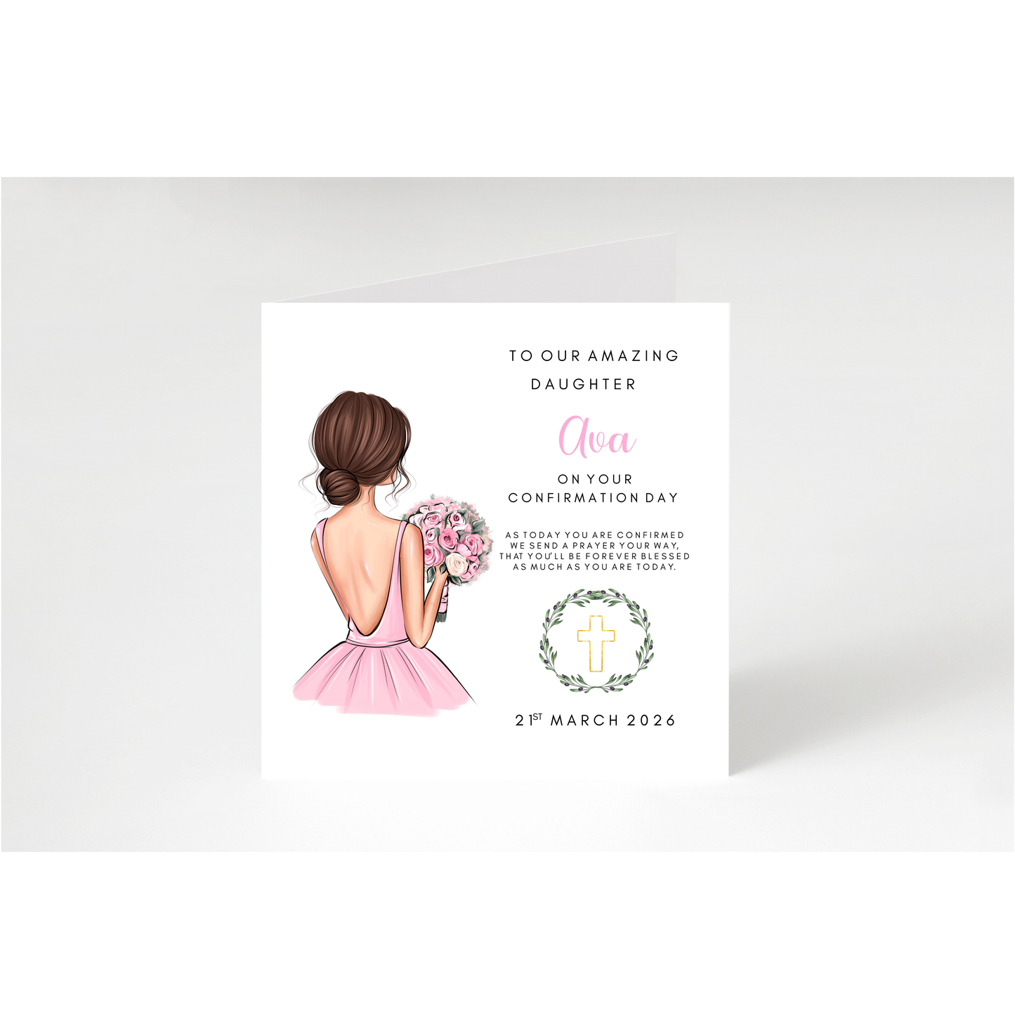 Personalised Confirmation Cards