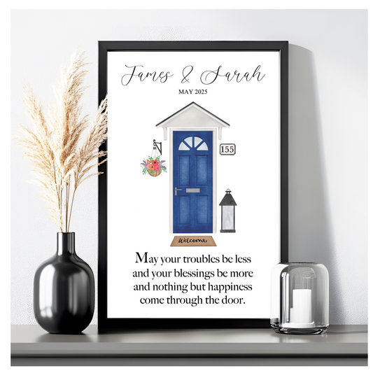 Personalised New Home Print