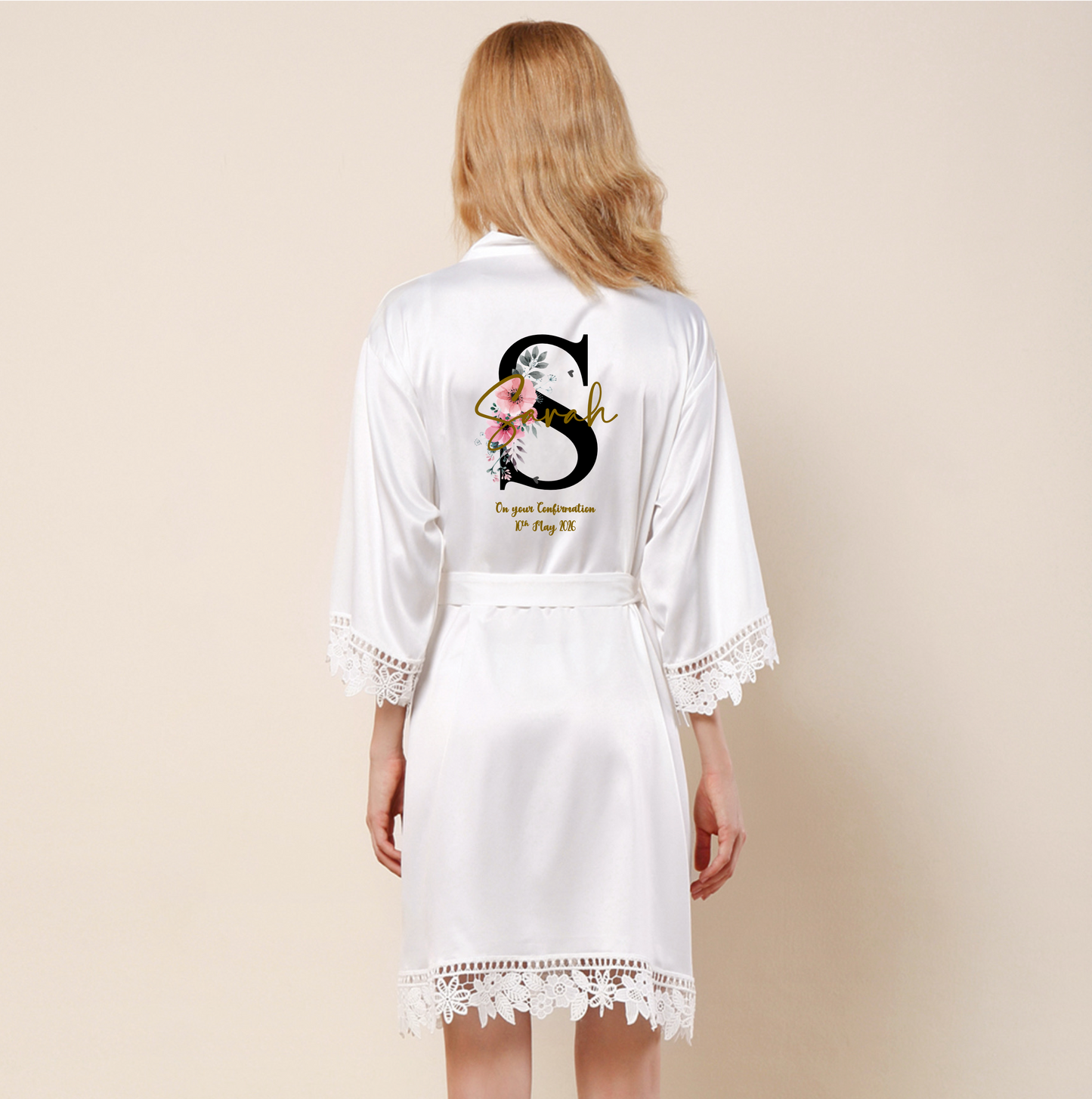 Personalised Satin Robes