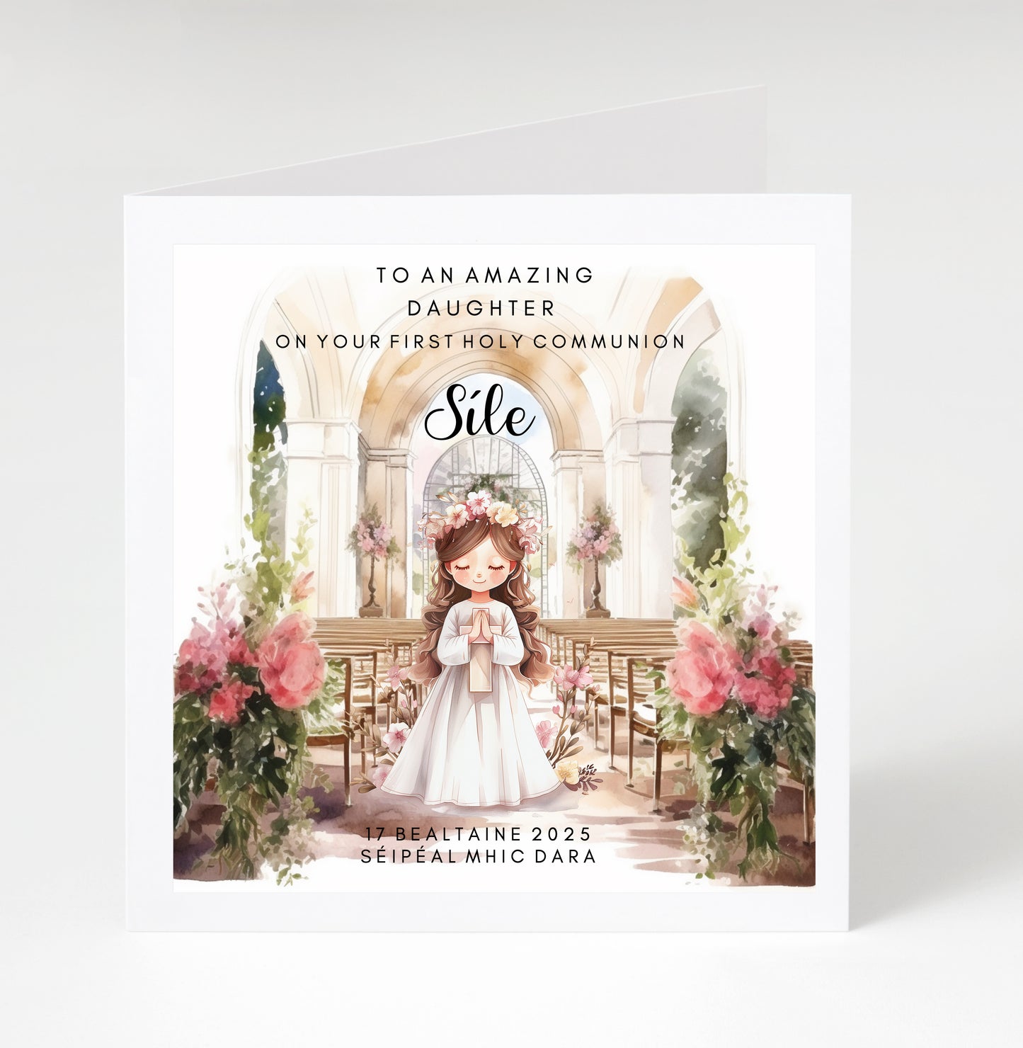 Personalised Communion Card